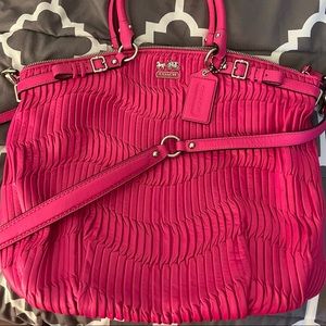Hot Pink Coach Purse